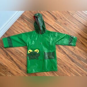 Kidorable Green Frog Raincoat